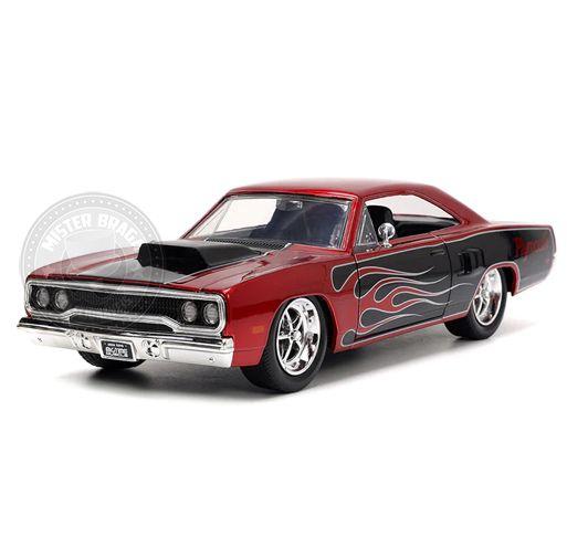 Miniatura Road Runner 1970 Custom Chamas Jada 1/24 Imagem de Miniatura Road Runner 1970 Custom Chamas Jada 1/24