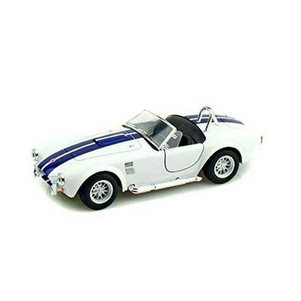 Imagem de Miniatura Shelby Cobra 1965 427/SC METAL e FRICÇÃO Kinsmart 1/32 Branco