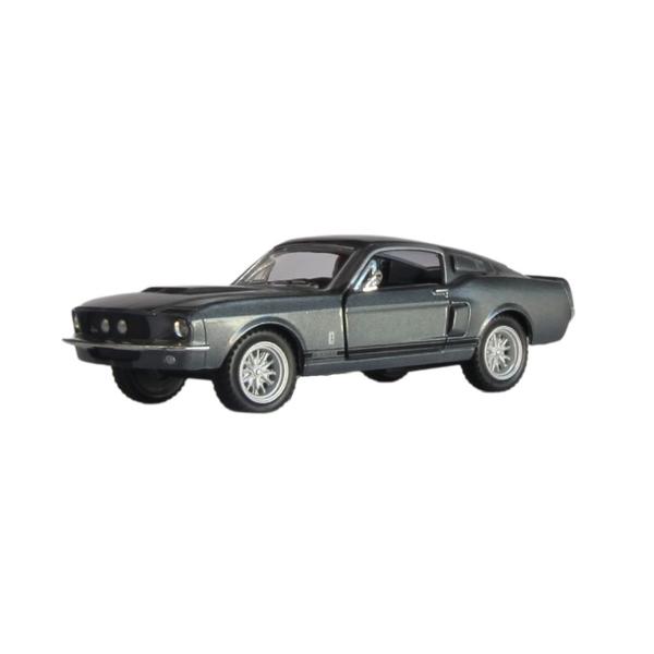 Imagem de Miniatura Shelby Gt-500 1967 Kinsmart 1:38 Cinza