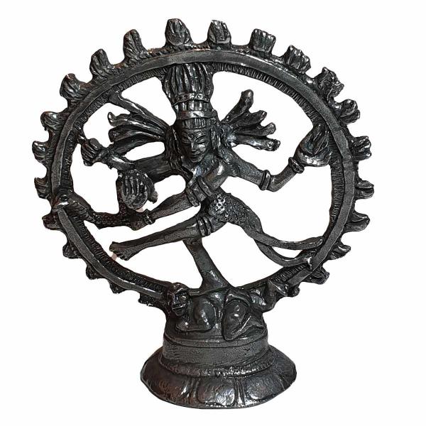 Imagem de Miniatura Shiva Na Roda De Fogo 9Cm