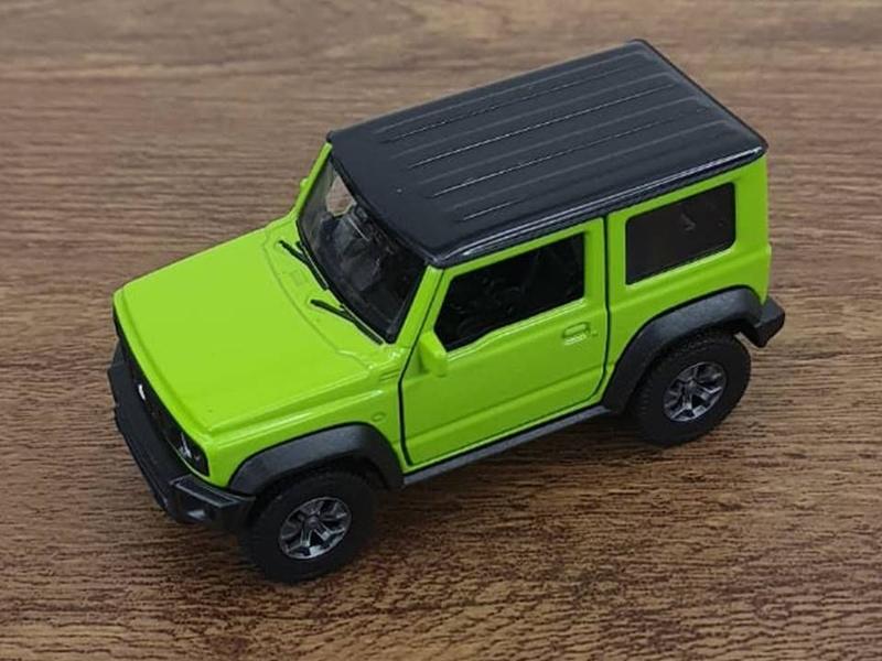 Imagem de Miniatura Suzuki Jimmy Welly 1:34 Metal e Fricção Verde