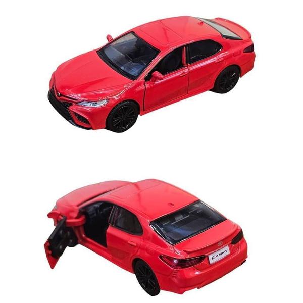 Imagem de Miniatura Toyota Camry 2022 RMZ 1:32 Metal e Fricção Vermelho