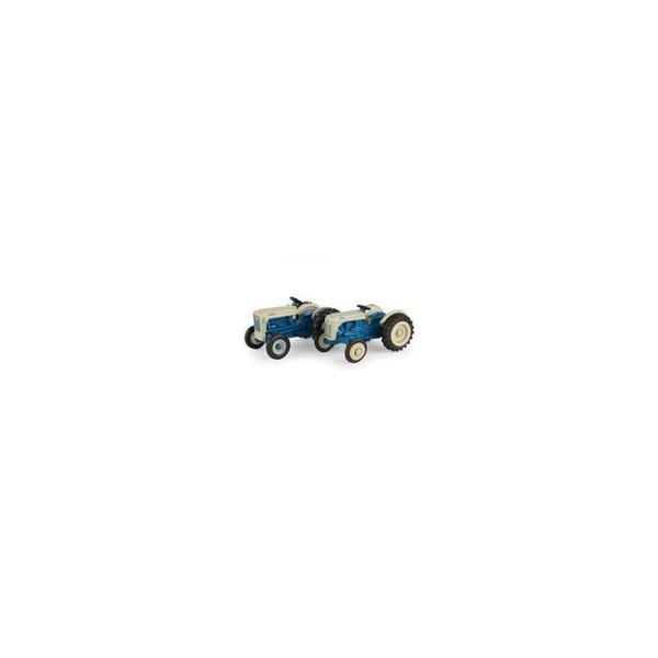 Imagem de Miniatura Trator Ford 8N Jubilee 1:64 Azul/Cinza - Modelo 13942