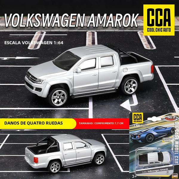 Imagem de Miniatura Volkswagen Amarok 1:64 - Modelo de Carro em Liga Metálica - Colecionável