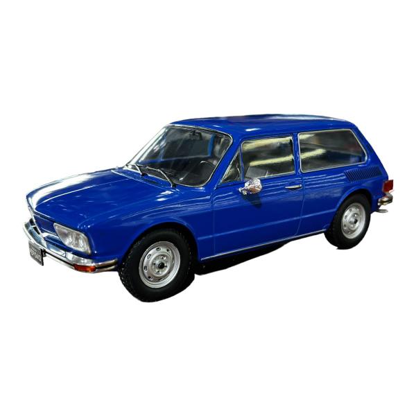 Imagem de Miniatura Volkswagen Brasilia 1976 Azul Metal 1:24