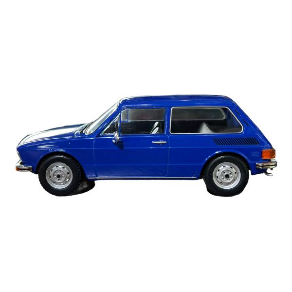 Imagem de Miniatura Volkswagen Brasilia 1976 Azul Metal 1:24