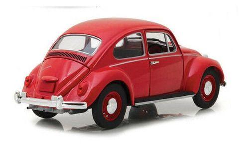 Imagem de Miniatura Volkswagen Fusca 1967 Vermelho Greenlight 1/18