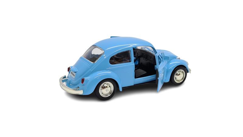 Imagem de Miniatura Volkswagen Fusca Azul Claro RMZ 1:32