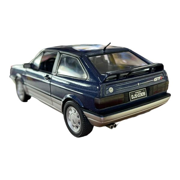 Imagem de Miniatura Volkswagen Gol GTI 1989 Azul Metal 1:24