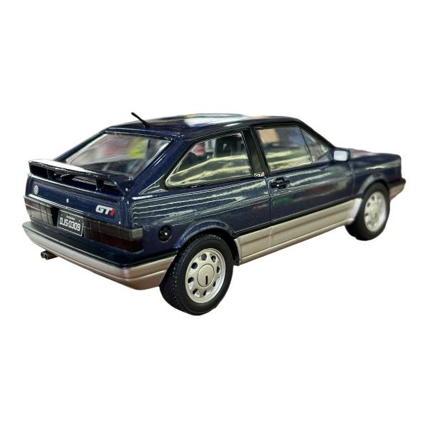 Imagem de Miniatura Volkswagen Gol GTI 1989 Azul Metal 1:24