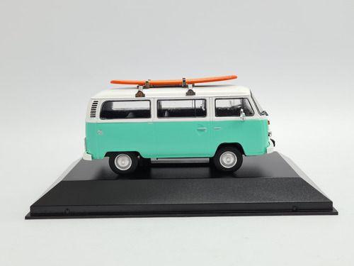 Imagem de Miniatura Volkswagen Kombi T2 1976 Inesquecíveis Metal 1:43