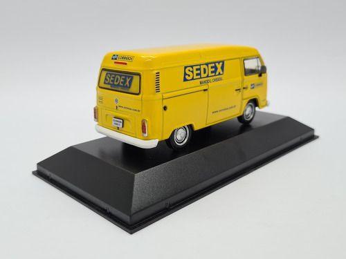 Imagem de Miniatura Volkswagen Kombi T2 Sedex Correios Metal 1:43