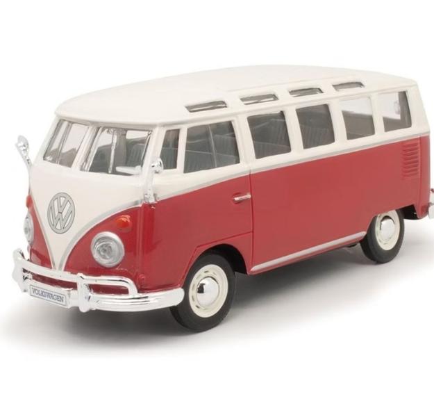 Imagem de Miniatura Volkswagen Kombi van samba 1/25 Maisto