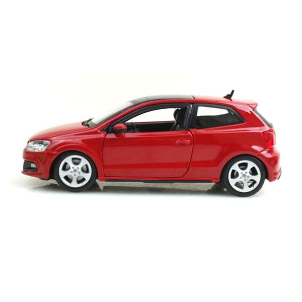 Imagem de Miniatura Vw Polo Gti Mark 5 Vermelho Bburago 1/24