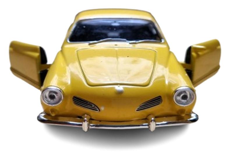 miniatura VW Volkswagen Karmann-Ghia - Carrinhos e Cia - Magazine