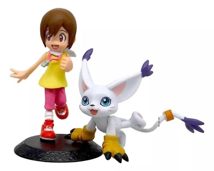 Imagem de Miniaturas Digiescolhido e Digimon - Figures Coleção Com Base