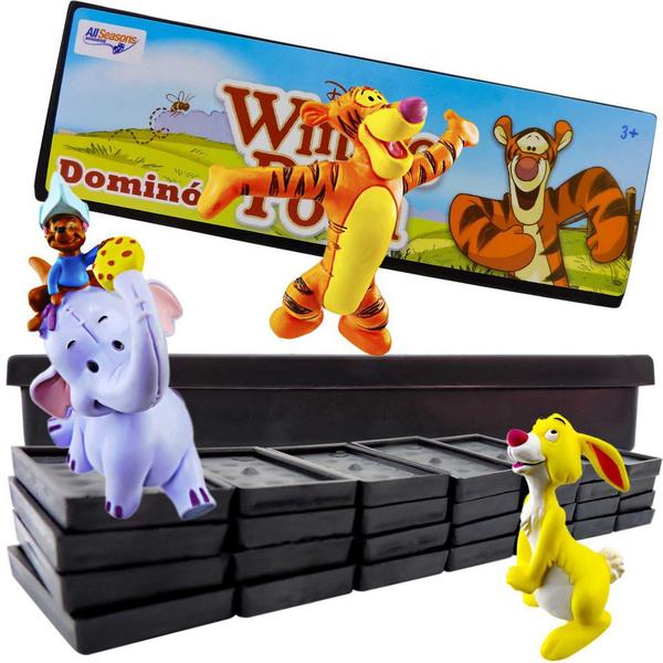 Miniaturas Tigrão Abel e Elefalante com Guru + Jogo de Dominó Tigrão Disney - Start/Allseasons Imagem de Miniaturas Tigrão Abel e Elefalante com Guru + Jogo de Dominó Tigrão Disney
