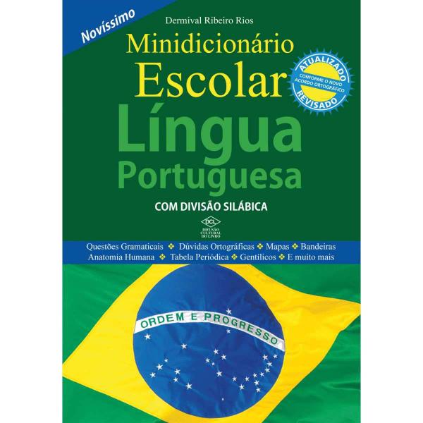 Imagem de Minidicionario escolar lingua portuguesa - DCL - DIFUSAO