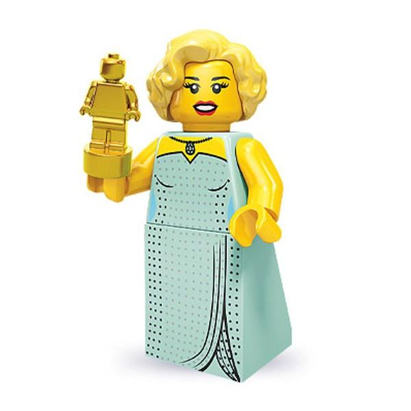 Imagem de Minifigura LEGO 71000 Série 9 Hollywood Starlet