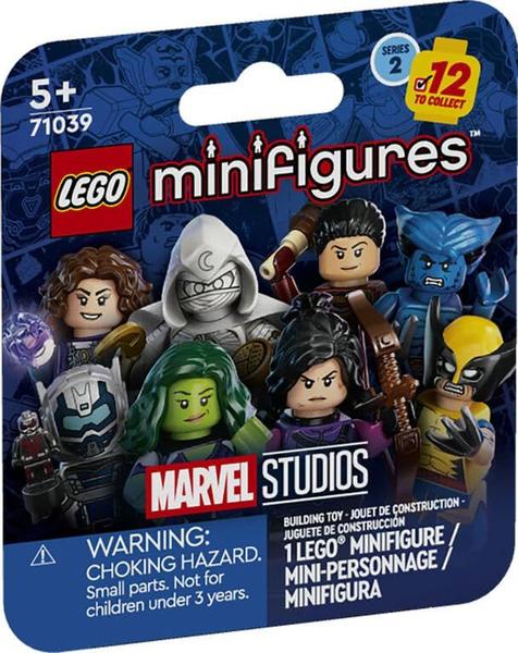 Imagem de Minifigura LEGO Marvel Series 2 Beast com capas Calendar Man