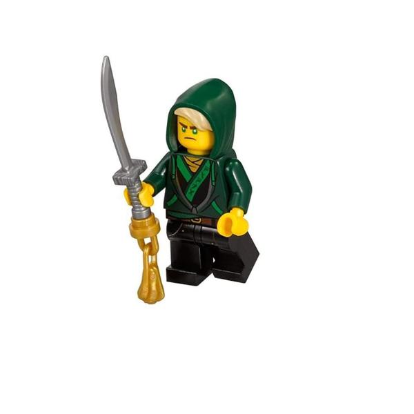 Imagem de Minifigura LEGO Ninjago 30609 Lloyd com espada com borlas, 6 peças