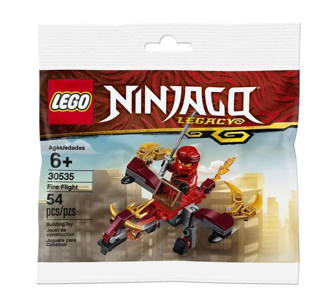 Imagem de Minifigura LEGO Ninjago Legacy - Kai (Dragon de Fogo Polybag) 30535