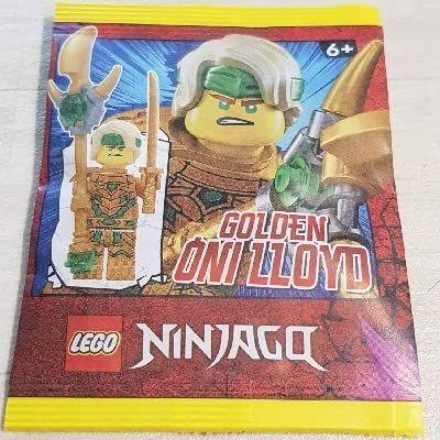 Imagem de Minifigura LEGO Ninjago Lloyd Golden Oni com bastão