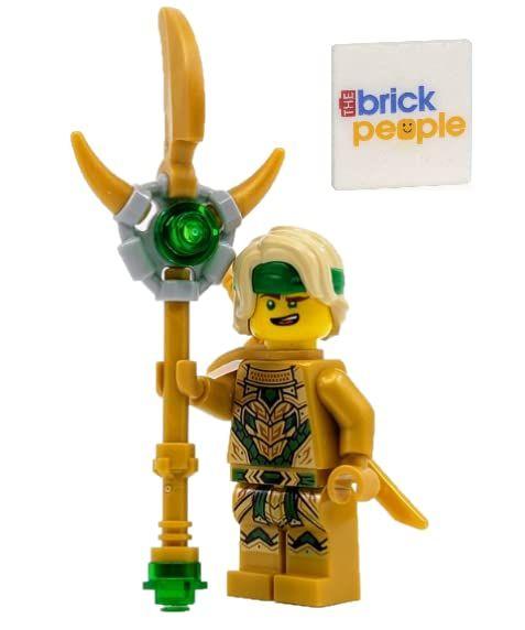 Imagem de Minifigura LEGO Ninjago Lloyd Golden Oni com bastão