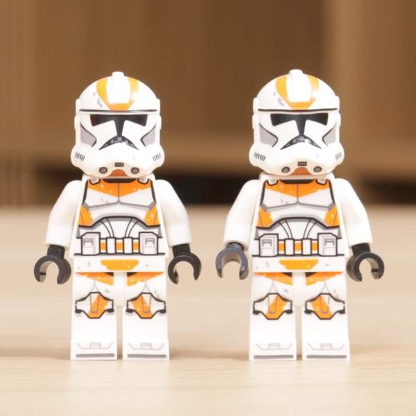 Minifigura LEGO Star Wars A Vingança do Sith Clone Trooper Imagem de Minifigura LEGO Star Wars A Vingança do Sith Clone Trooper