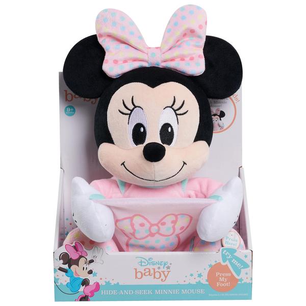 Imagem de Minnie Mouse de pelúcia interativa Disney Baby Hide-And Seek 28 cm