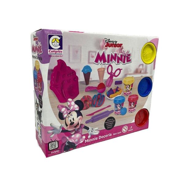 Imagem de Minnie Mouse Doceria Disney Junior Massinha Meninas Cotiplás - Cotiplas