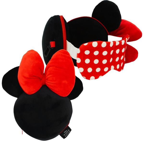 Imagem de Minnie Mouse Máscara Dormir Almofada PescoçoOficial Disney