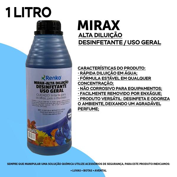 Imagem de Mirax desinf alta diluicao cristal 1l renko