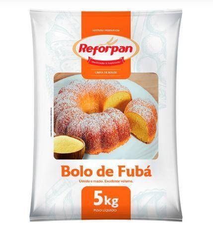 Imagem de Mistura Bolo de Fubá 5kg - Reforpan