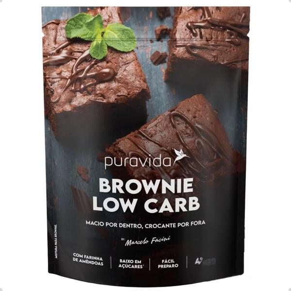 Imagem de Mistura de Brownie Low Carb 400g Pura Vida