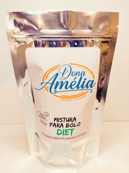 Mistura para bolo DIET SEM GLÚTEN - Dona Amélia Imagem de Mistura para bolo DIET SEM GLÚTEN
