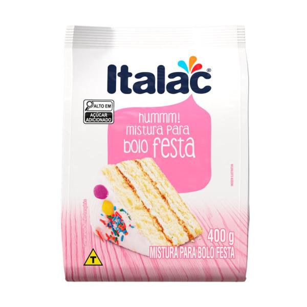 Mistura para bolo festa 400g italac Imagem de Mistura para bolo festa 400g italac