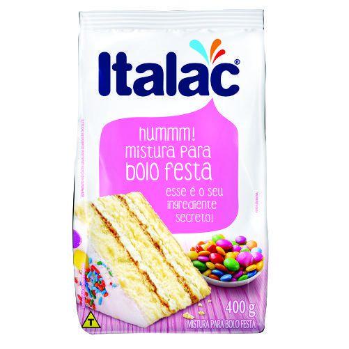 Mistura Para Bolo Festa 400G - Italac Imagem de Mistura Para Bolo Festa 400G - Italac