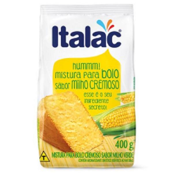 Mistura Para Bolo Italac Sabor Milho 400g Imagem de Mistura Para Bolo Italac Sabor Milho 400g