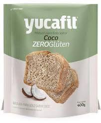 Imagem de Mistura Para Bolo Sabor Coco Yucafit 400 g