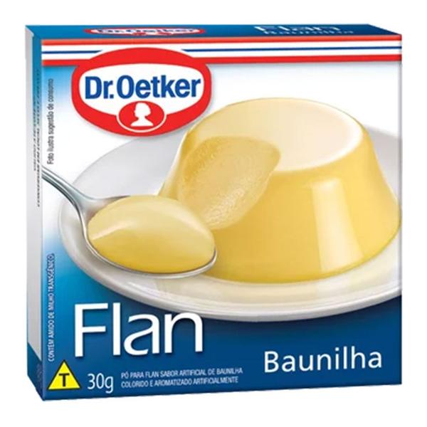 Mistura para Flan de Baunilha Dr.Oetker 30g Imagem de Mistura para Flan de Baunilha Dr.Oetker 30g