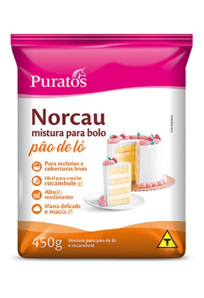 Mistura Para Pão De Ló E Rocambole Puratos 450g Norcau Imagem de Mistura Para Pão De Ló E Rocambole Puratos 450g Norcau