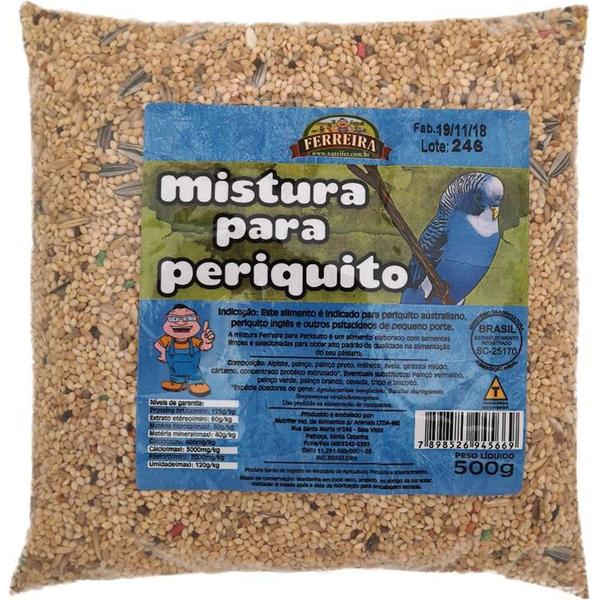 Imagem de Mistura para Periquitos - Ferreira