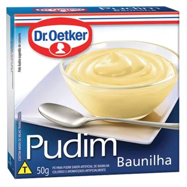 Mistura Para Pudim de Baunilha Dr.Oetker 50g Imagem de Mistura Para Pudim de Baunilha Dr.Oetker 50g