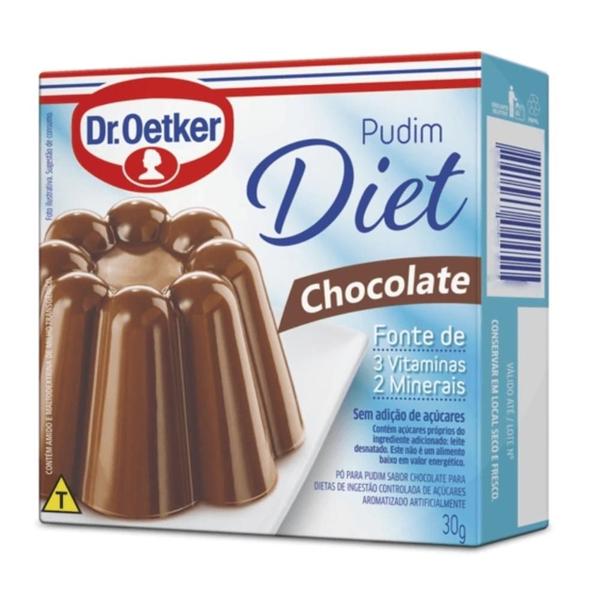 Imagem de Mistura Para Pudim Sabor Chocolate Diet Dr. Oetker 30g