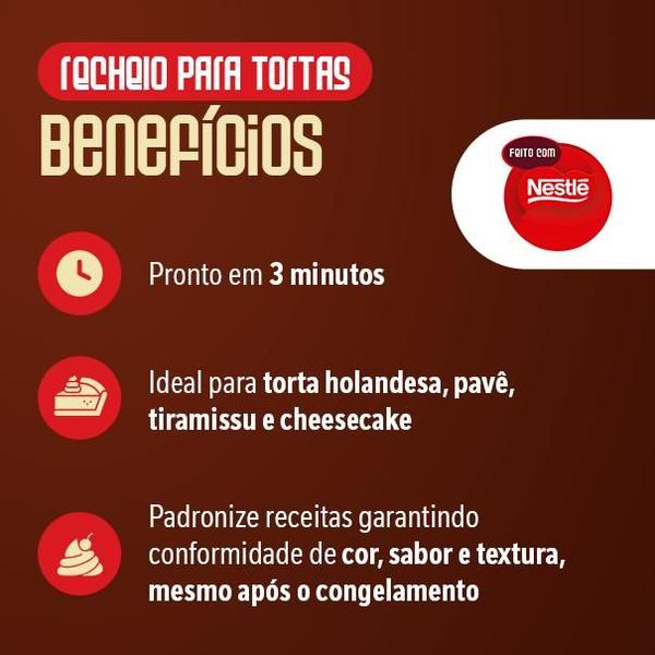 Mistura sabor torta holandesa 600g - Nestle Imagem de Mistura sabor torta holandesa 600g