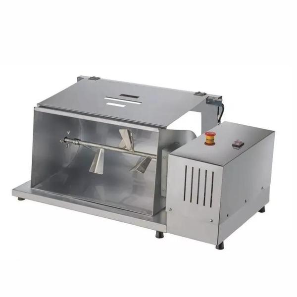 Misturadeira De Carne Linguiça Misturador Industrial Embutidos 25kg Bivolt Malta Imagem de Misturadeira De Carne Linguiça Misturador Industrial Embutidos 25kg Bivolt Malta