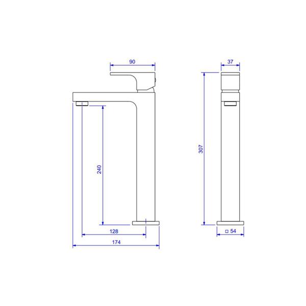 Imagem de Misturador Deca Unic Gold 2885 GL90