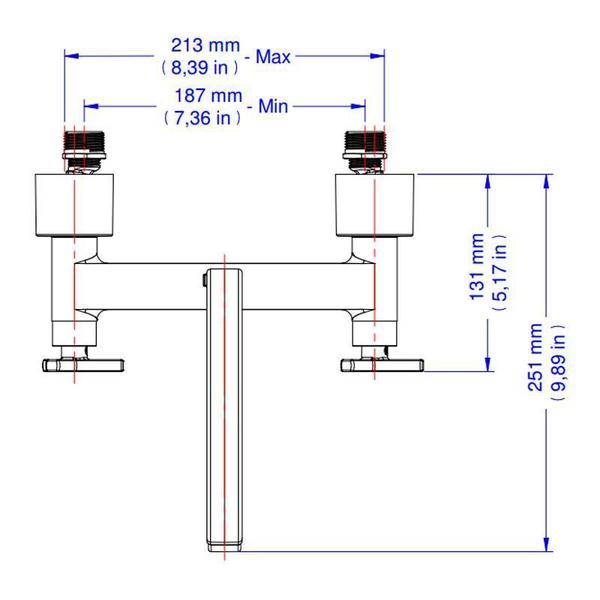 Imagem de Misturador DocolCity de Parede Cromado - Docol 877906