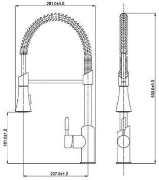 Imagem de Misturador Monocomando Cozinha Gourmet Ducha Lorenkitchen 2266.C76